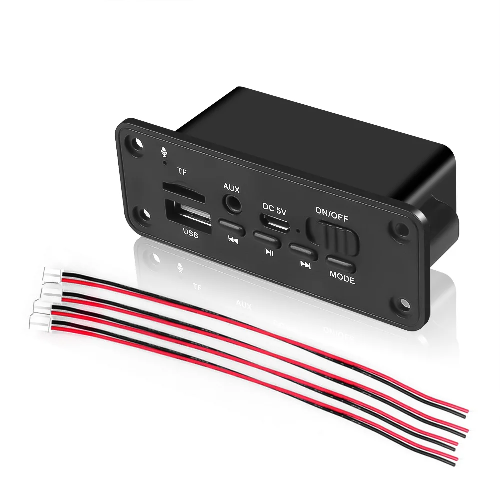 Стереосистема громкой связи FM-радио Bluetooth 5 0 автомобильный комплект mp3-плееры и