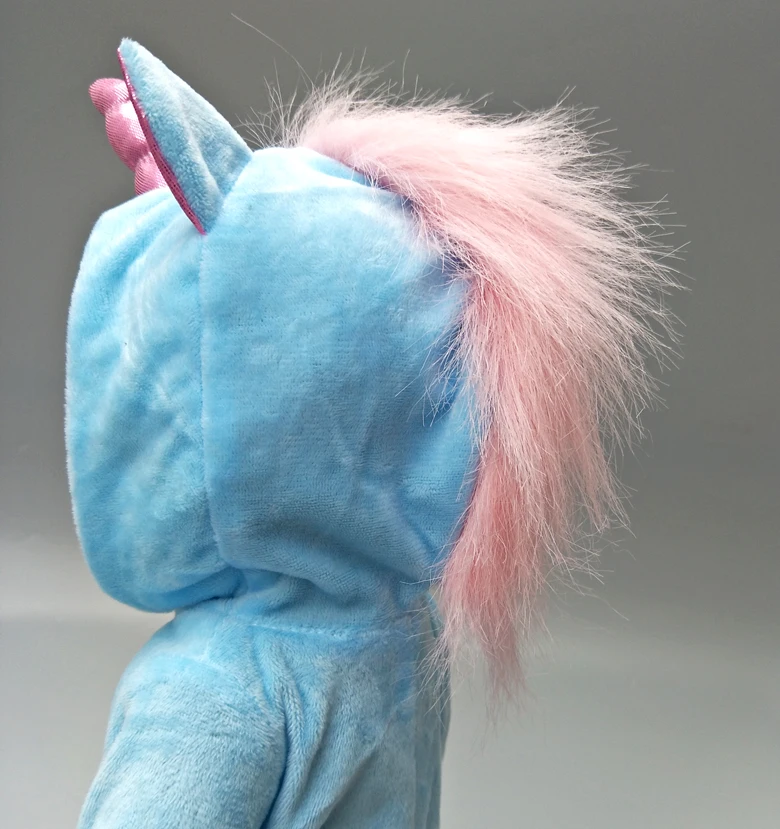 Кукольное пальто для 43 см куклы мультяшный синий Кот Толстовка Комплект 18