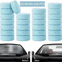 mikkuppa 204060100 pcs solid washer concentrate making up car windshield washer fluid windscreen cleaner screen wash wiper