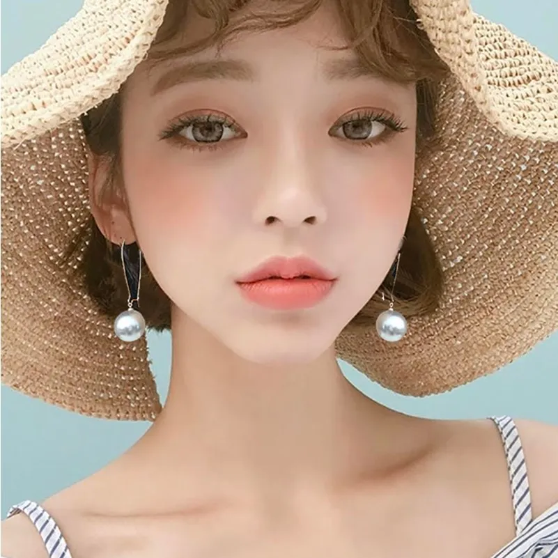 Новые корейские гипоаллергенные серьги для женщин массивные винтажные