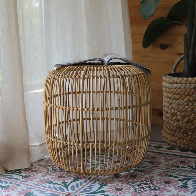 Современные минималистичные столики ручной работы журнальный столик из ротанга