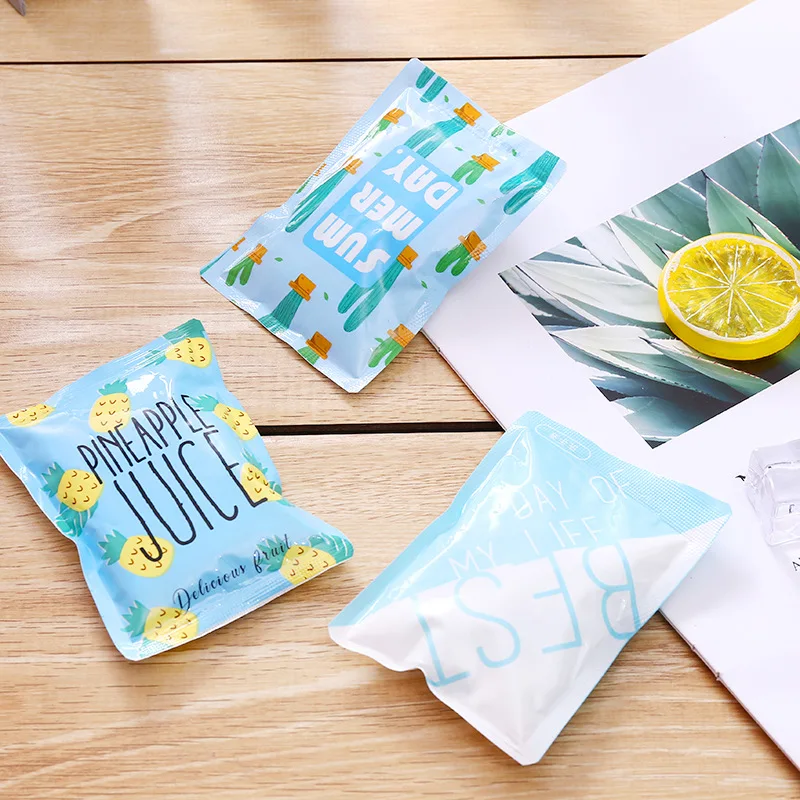 Мешок для льда милый портативный летний охлаждающий холодный компресс