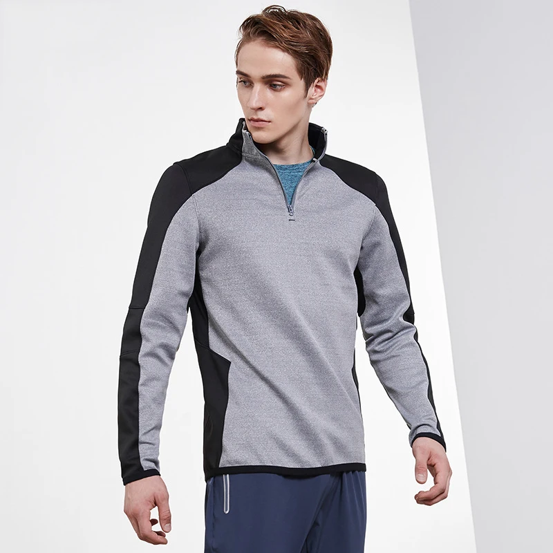 Мужская рубашка с длинным рукавом FAVSPORTS быстросохнущая для фитнеса и