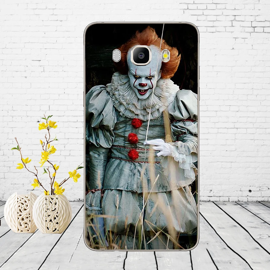 291DD Pennywise ужас клоуна мягкий силиконовый чехол для Samsung Galaxy a3 a5 2017 A6 A8 2018 j3 j5 j7 2016
