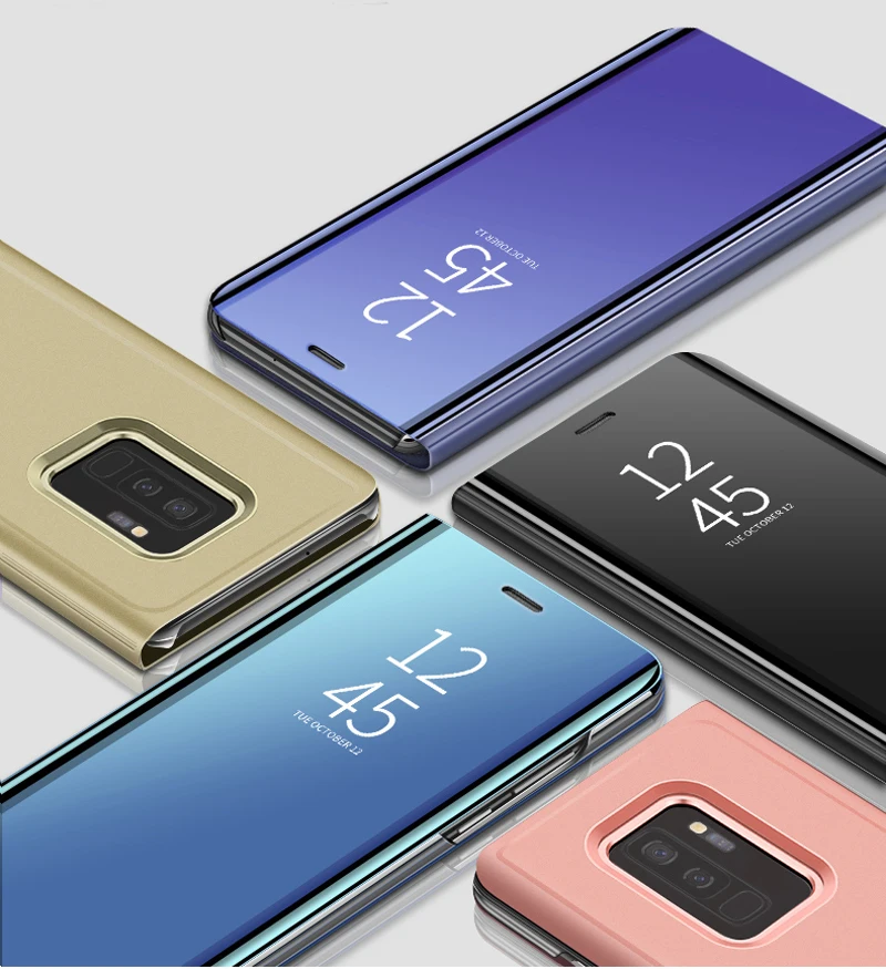 Роскошный умный зеркальный флип-чехол для Sony Xperia XZ4 XZ3 H8416 H9436 H9493 прозрачный чехол 1