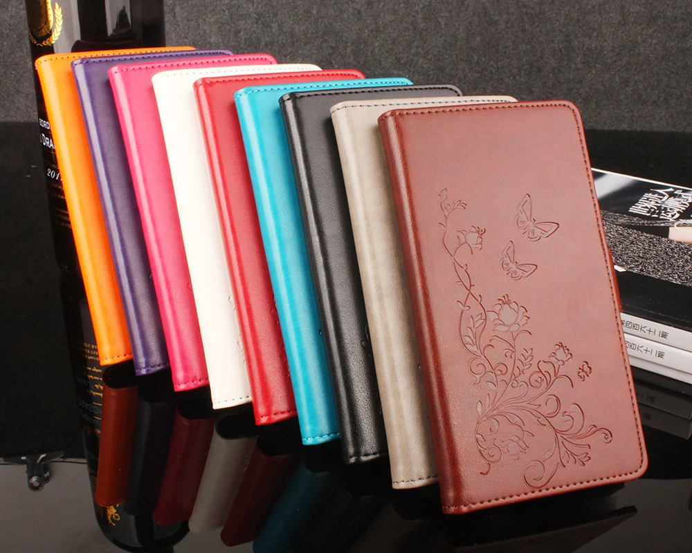 Кожаный чехол книжка для телефона Cubot Dinosaur P10 Manito Echo S200 Rainbow Note S с