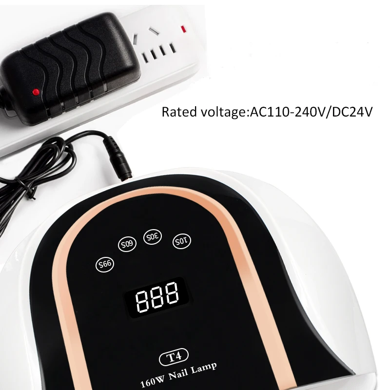 

160W/80W/54WUV LED Lamp Nail Dryer Is Suitable For All Types Of Gel 54/36PCS LED Sun Nail Lamp UV LED Lamp Nail Art Tool