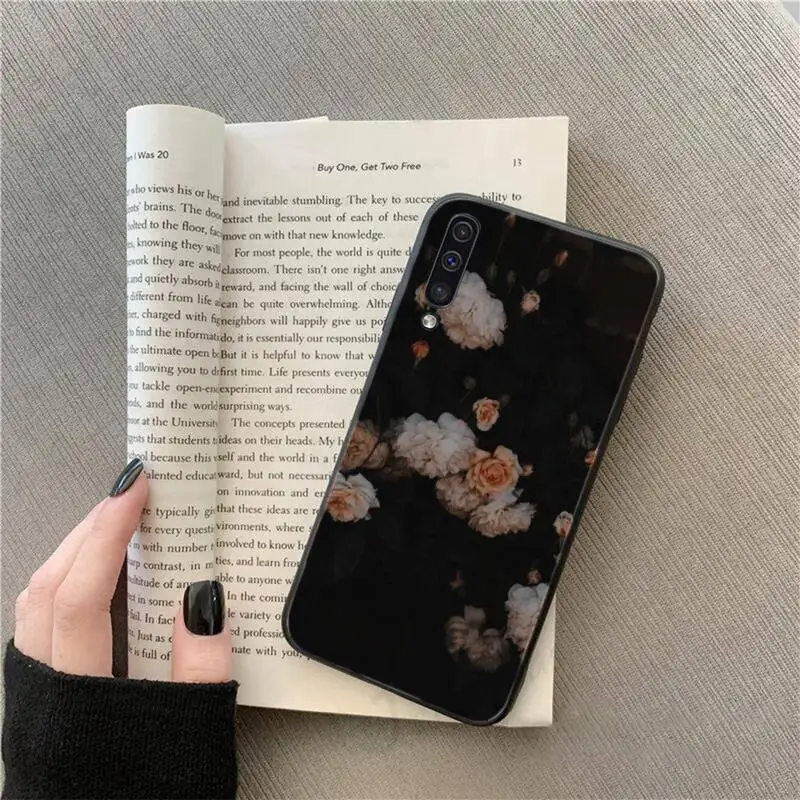 

Vintage Flower fashion art pattern Phone Case For Samsung galaxy S 9 10 20 A 10 21 30 31 40 50 51 71 s note 20 j 4 2018 plus