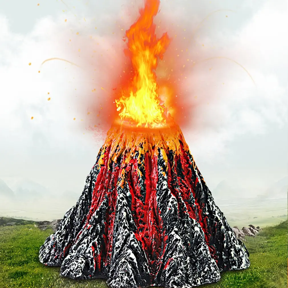 Аквариумный орнамент ландшафтный камень вулкан аквариумные принадлежности