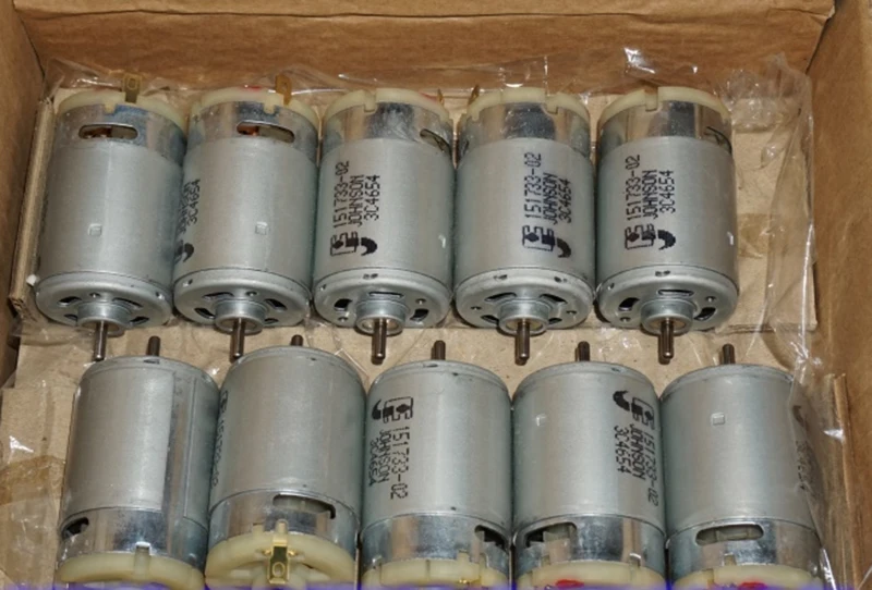 JOHNSON RS-550 DC 5 V-12 V 27000 об/мин высокого Скорость Мощность большим вращающим моментом мини 550 мотор DIY электрическая дрель игрушечный садовый инструмент автомобиль лодка модель