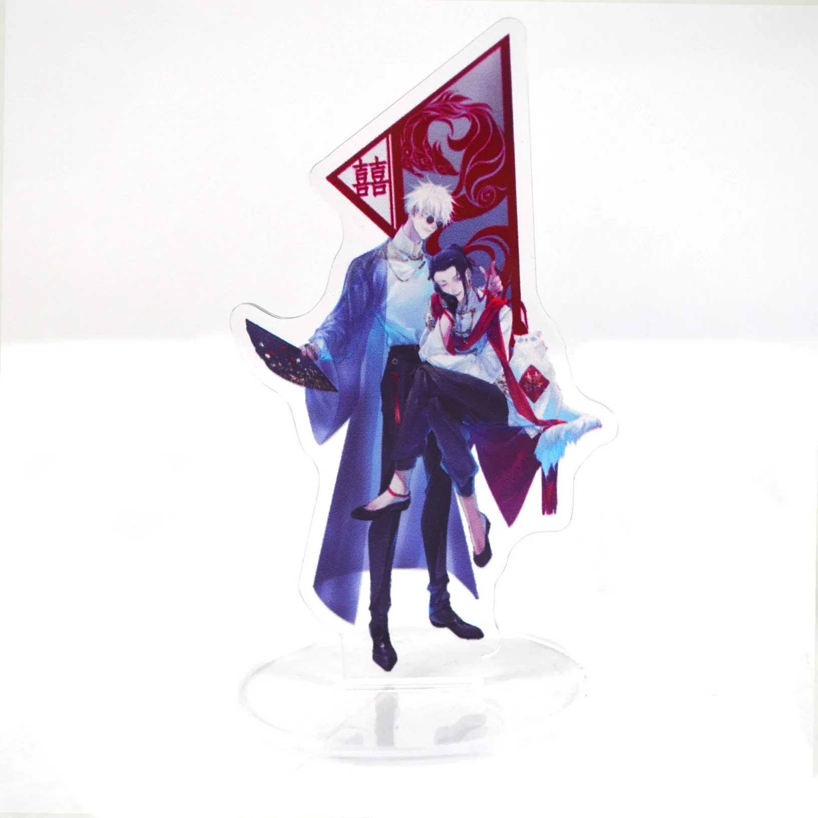 

Anime Keychains Jujutsu Kaisen Figure Standing Plate Desk Decor Stand Badroom Ornaments Fans Keychain Gifts For Friends 15 cm