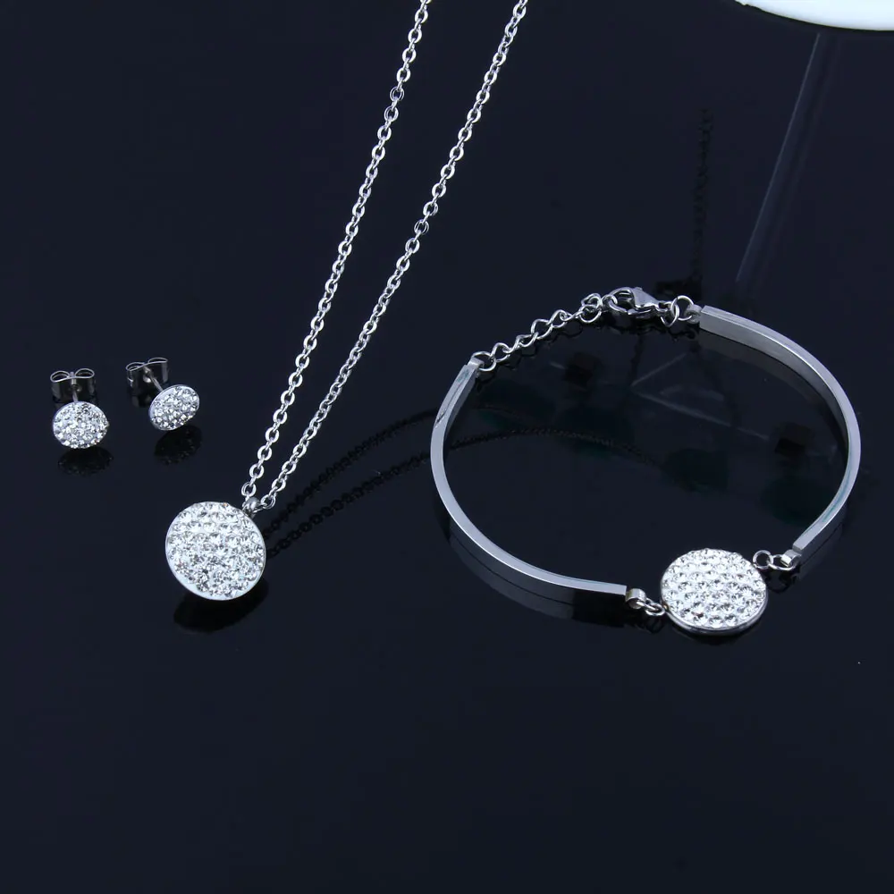 Ювелирные изделия из нержавеющей стали OUFEI Свадебные наборы африканских бусин |