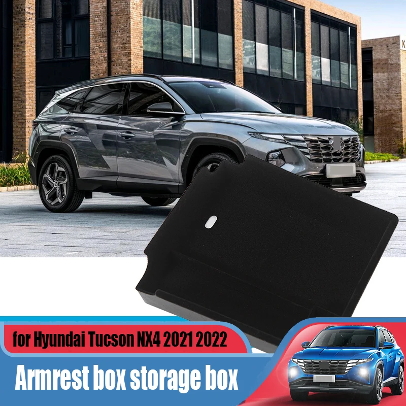 

for Hyundai Tucson NX4 2021 2022 car armrest box storage box modification storage and finishing car interior