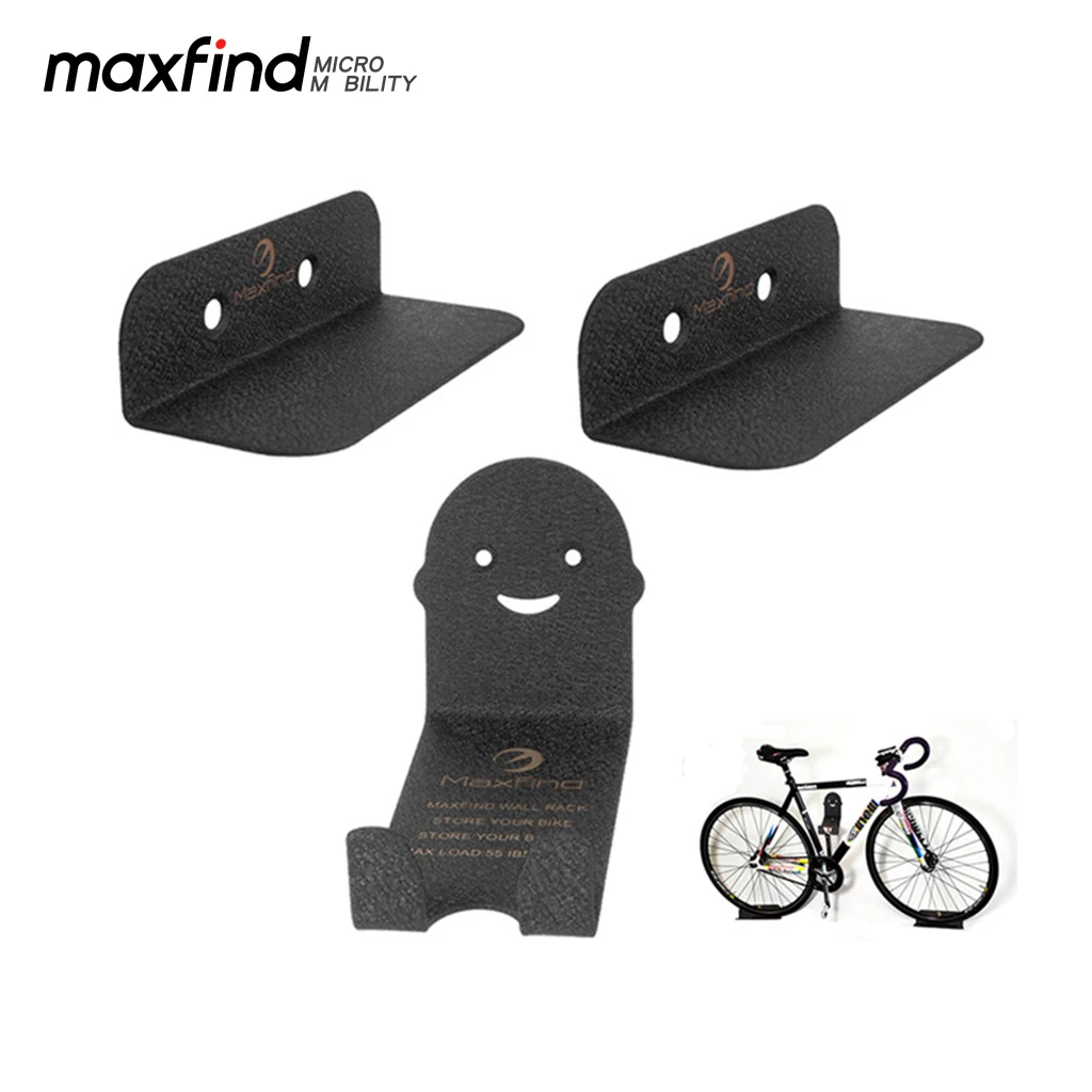 

Maxfind Bike Wall Mount rack Road Mountain Bike Pedal Wall Mount bike Stands Hanger display garage Holder Cycling Accessories