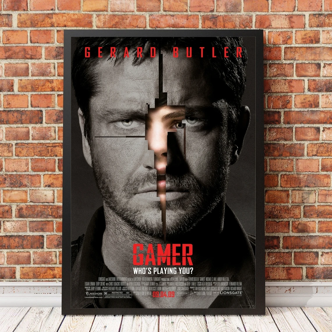 

Gamer Movie Cover Poster Canvas Art Prints Home Decoration Wall Painting ( No Frame )