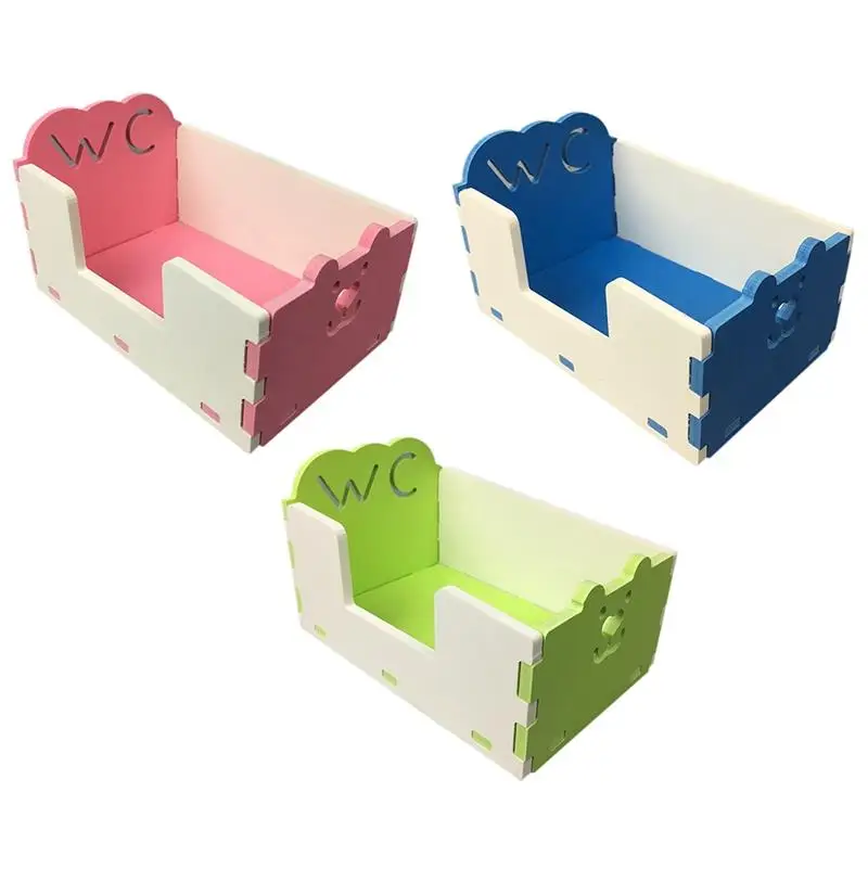 

Hamster Bathroom Plastic Sauna Room Pet Small Animals Rabbit Chinchilla Toilets Cleaning Hamster Toilet Hamster Sandbox