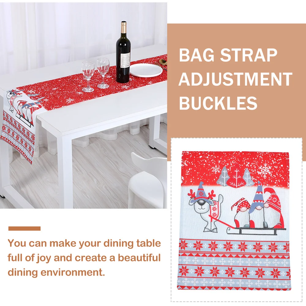 

Christmas Decoration Printed Table Flag Tablecloth Placemat Christmas Ornament