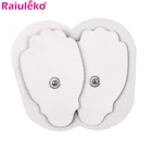 Электрический стимулятор мышц, 10 шт., электрод, подкладка, самоклеящиеся гелевые накладки для цифровых меридианов, акупунктурный терапевтический массажер