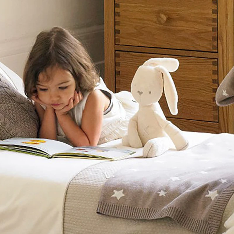 Милые куклы с кроликом детские мягкие плюшевые игрушки для детей рождественские