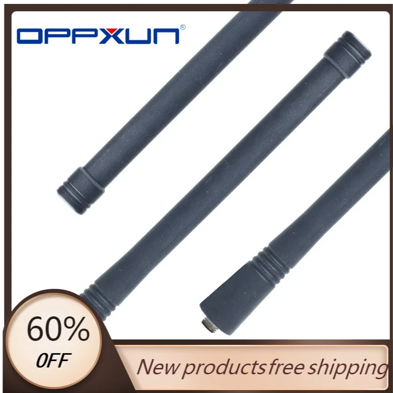 Фото OPPXUN VHF короткая радиоантенна 146-174 МГц для Motorola GP300 HT1250 HT750 CT450 GP88 Мобильные OPPXUN VHF короткая радиоантенна 146-174 МГц для Motorola GP300 HT1250 HT750 CT450 GP88 Мобильные