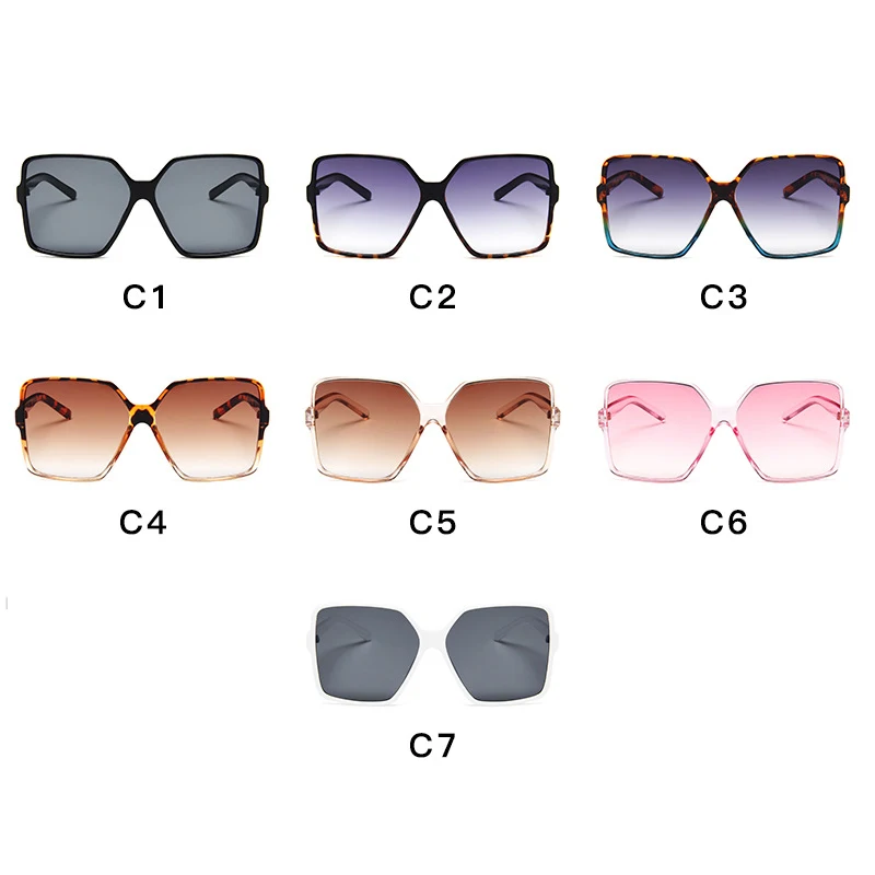 Солнцезащитные очки большого размера OEC CPO для женщин и мужчин брендовые