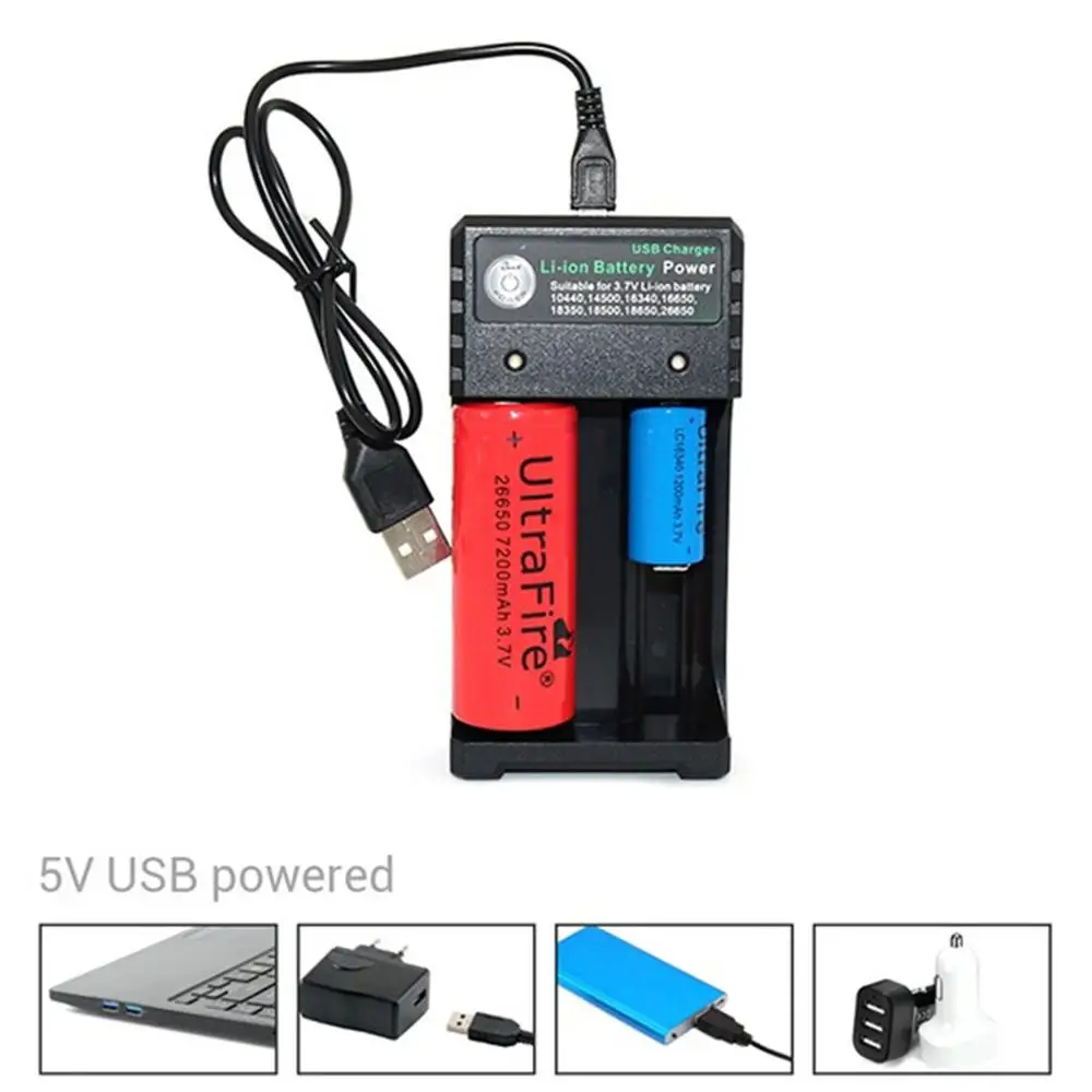 Зарядное устройство 3 7 в 18650 зарядное для литий-ионных аккумуляторов USB