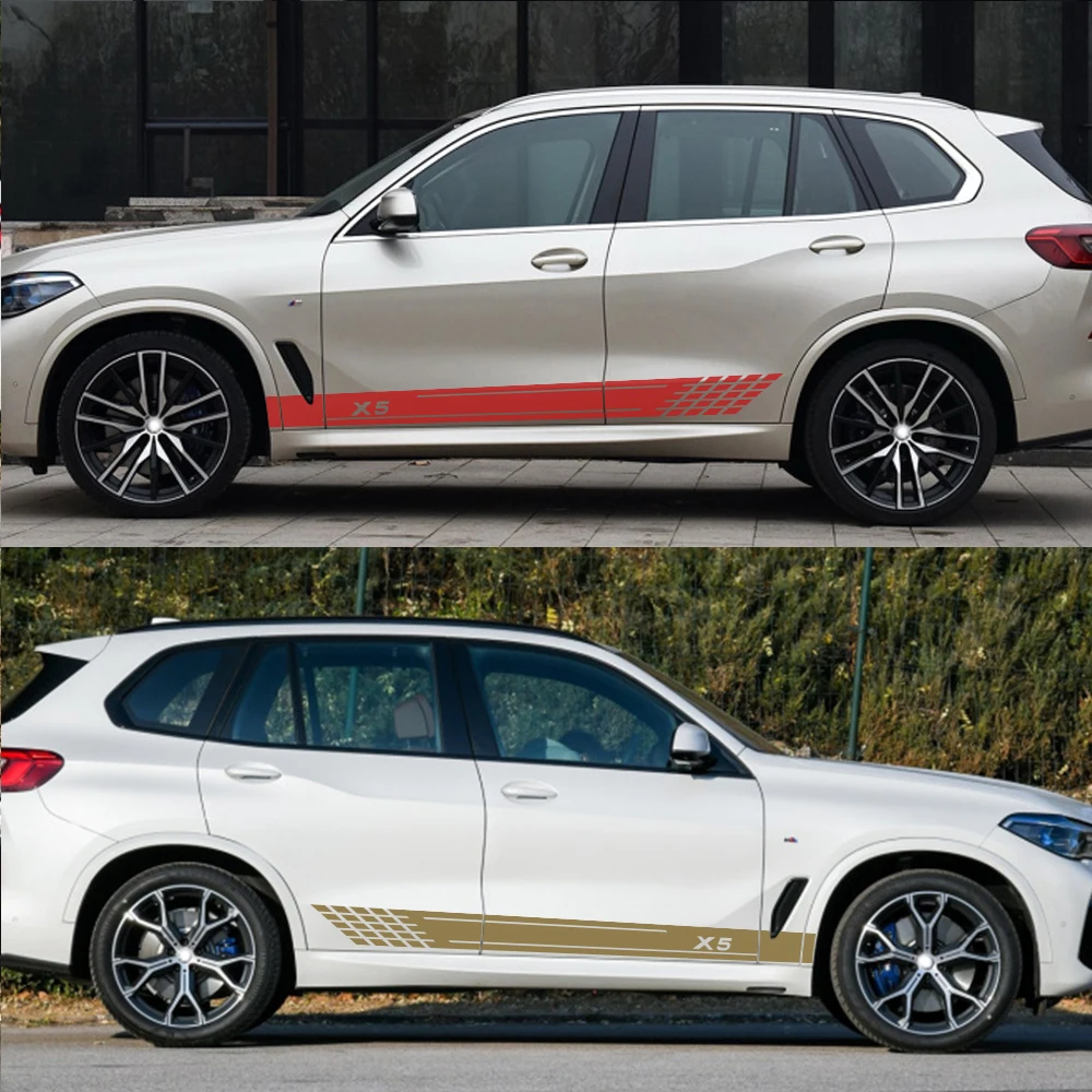 Наклейки на дверь автомобиля X5 F15 G05 E53 E70 Competition xDrive40i 50i 3.0i 4.4i 4.8is 4.6is ПВХ аксессуары