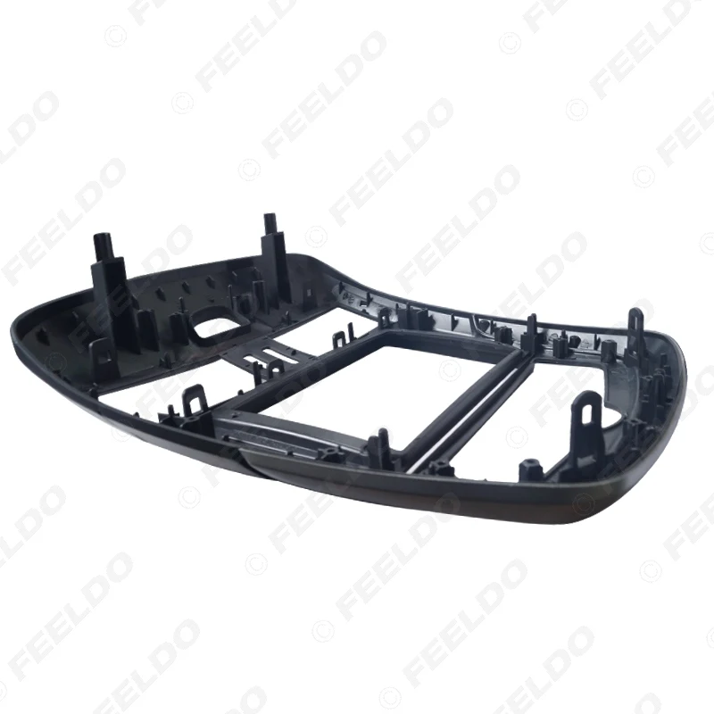 FEELDO Car Audio 2Din Fascia Frame Adapter For Nissan Tiida 2016 Auto AC 9&quot Big Screen Player Fitting Panel Kit | Автомобили и