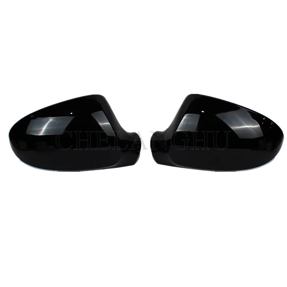 Глянцевый черный чехол для заднего зеркала Volkswagen VW Passat B5 Sedan Combi Wagon 2003 2004 2005 двери