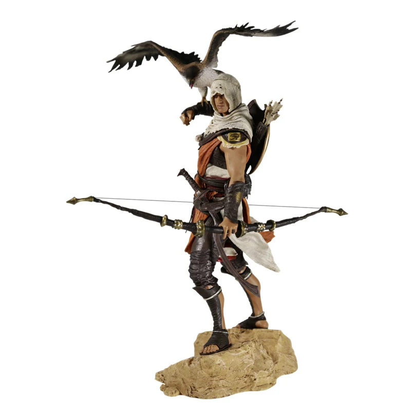 Новинка 25-28 см Creed originis Bayek Aya Altair legendary assassin ПВХ Фигурки Коллекционная модель игрушки подарки