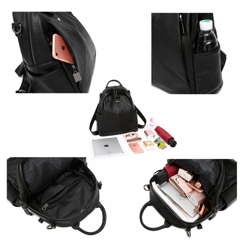 Модный женский рюкзак Водонепроницаемый дорожный книжный школьный люксовый