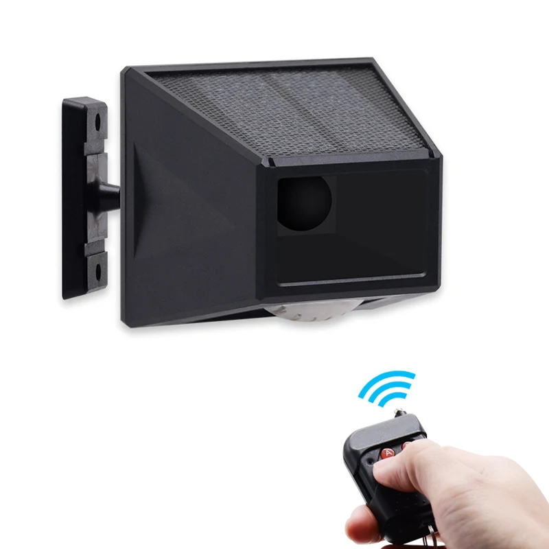 

Alarm Solar Light Outdoor Solar Lamp PIR Motion Sensor Solar Powered Sunlight Street Light Flashing For Garden Decoration