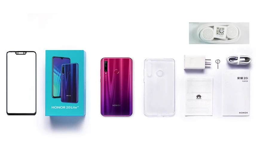 honor 20i honor 20 lite мобильный телефон 6,21 дюймов Android 9,0 FM разблокировка отпечаток лица смартфон