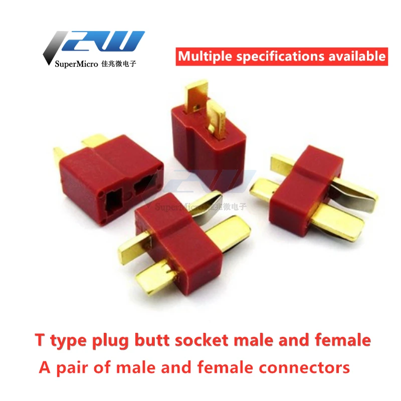 10 пар в комплекте Т образный разъем и штекер деканов Стиль разъемы с силикатной