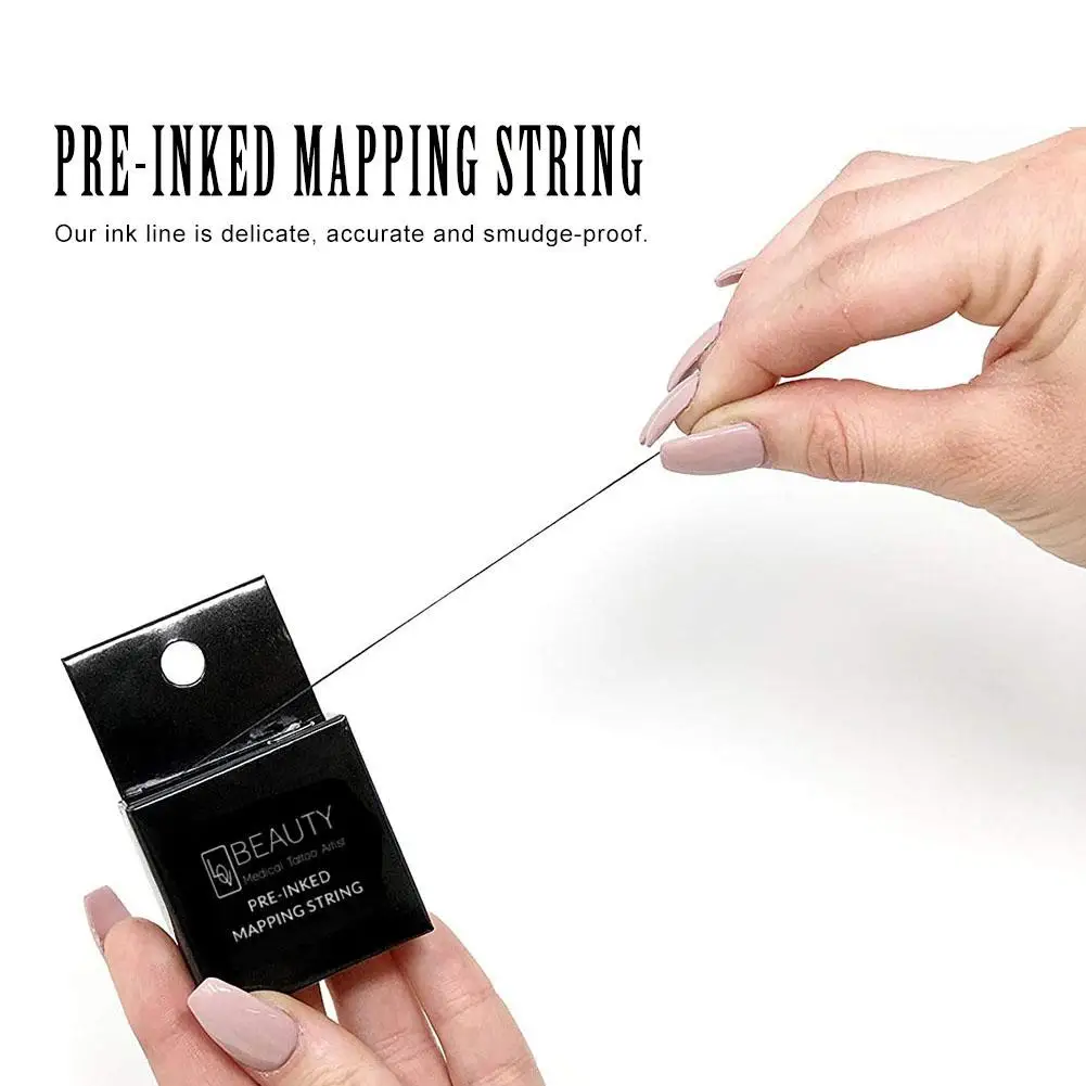 Маркер для бровей нить тату устойчивые к воде 10 м пре покрытые краской брови