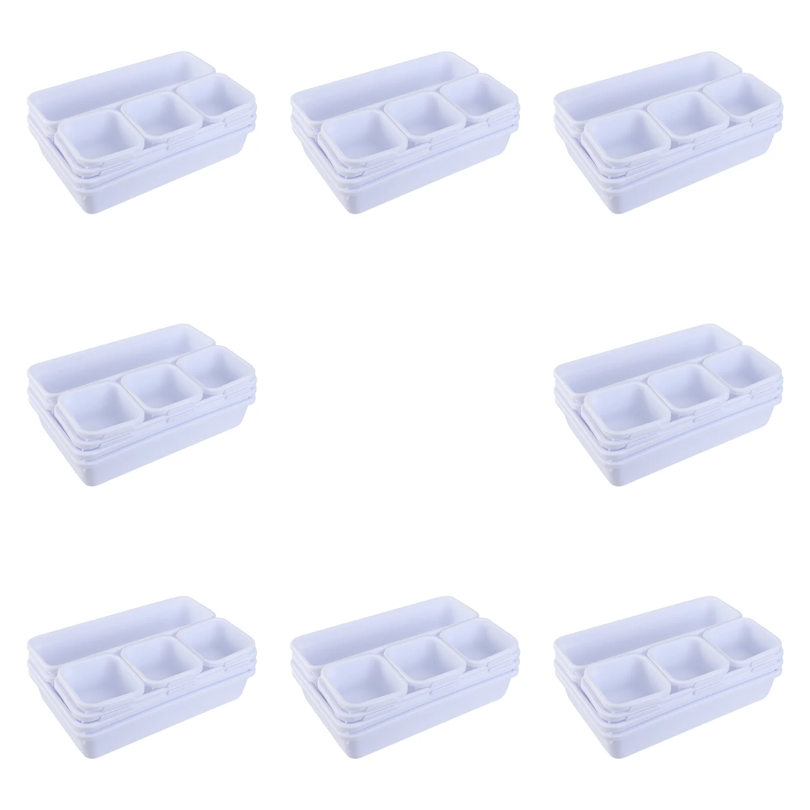 

8 шт., пластиковые ящики для мелочей