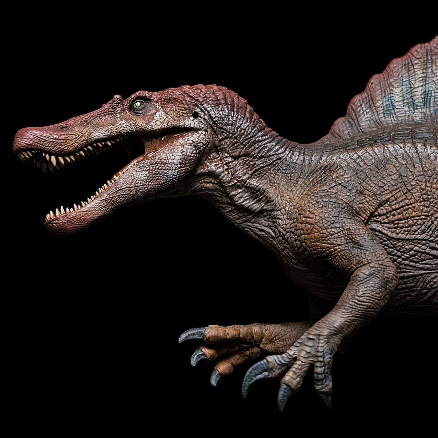 В наличии! Фигурка шпинозавра в масштабе 1:35 W Dragon модель динозавра Юрского