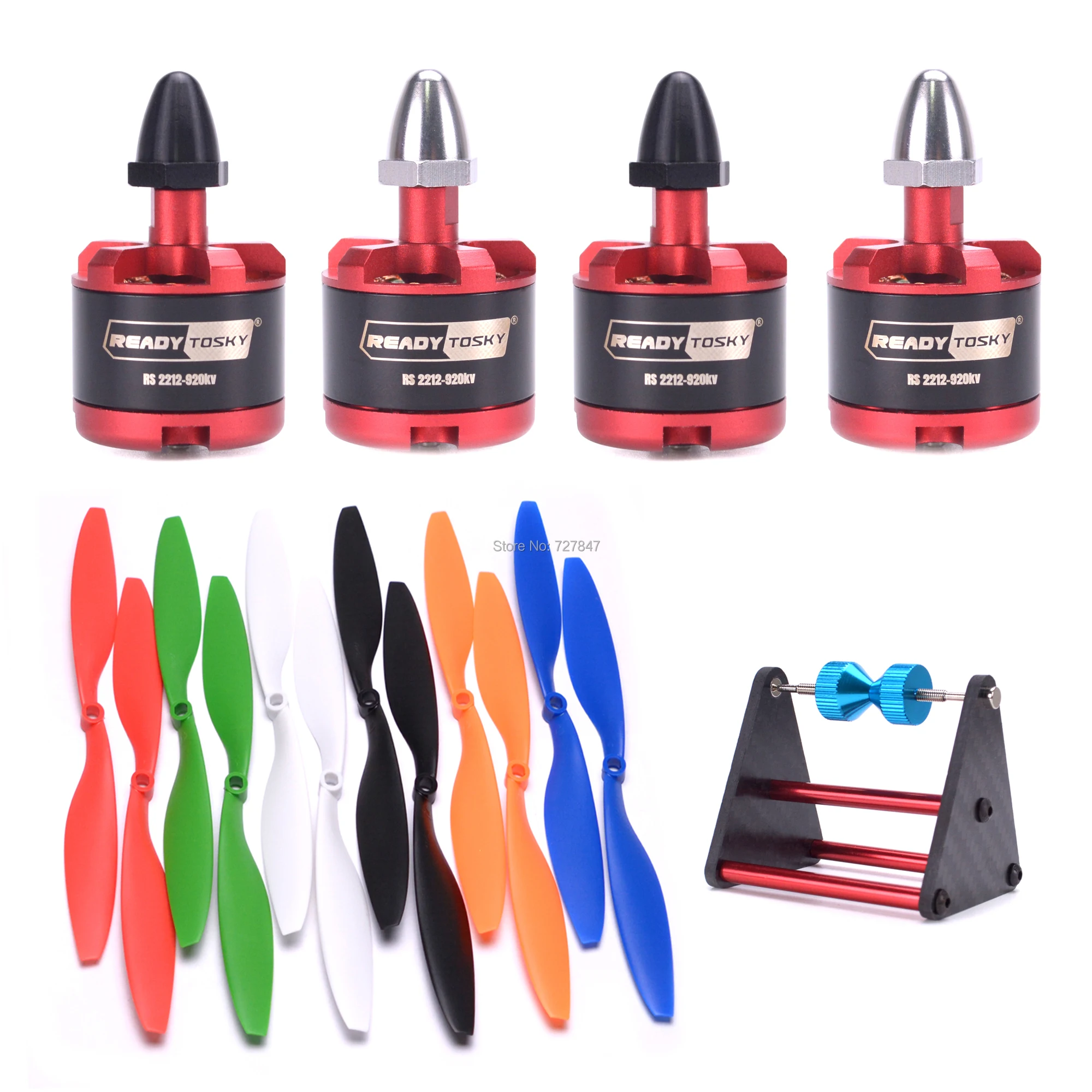 Безщеточный двигатель RS2212 2212 920KV 2CW / 2CCW 2 4s + 6 пар 1045 пропеллер балансир пропеллера