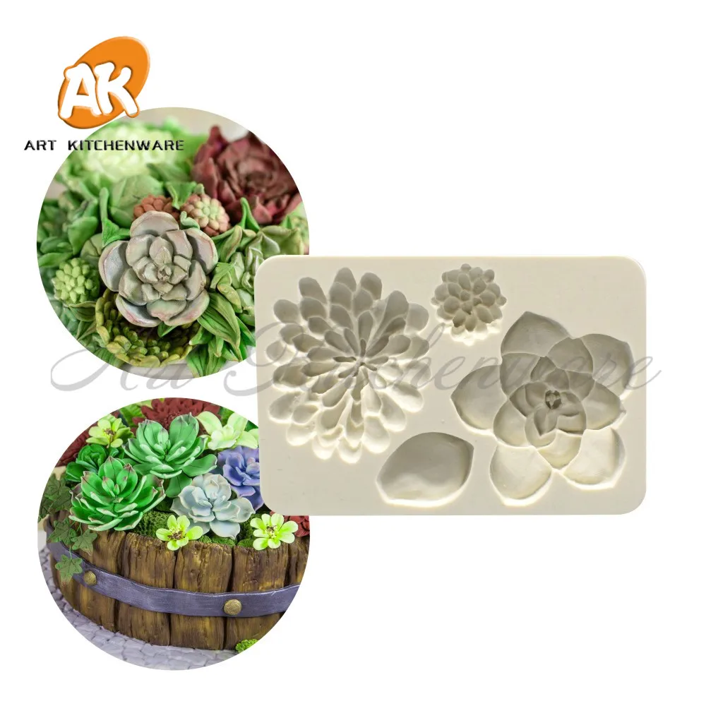 

Hot Selling Flower Silicone Mold Cake Decoration Fondant Tools Cake Decorating Molds Baking Tool Cake Mold