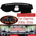 Для Chevrolet Captiva 2006  2018 Holden Daewoo Winstorm Противоскользящий коврик для приборной панели коврик для защиты от солнца Dashmat ковер автомобильные аксессуары