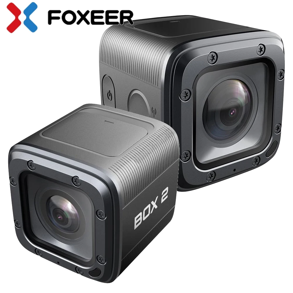 Foxeer BOX 2 4K HD Action FPV камера SuperVison 155 градусов ND фильтр приложение Micro HDMI Быстрая