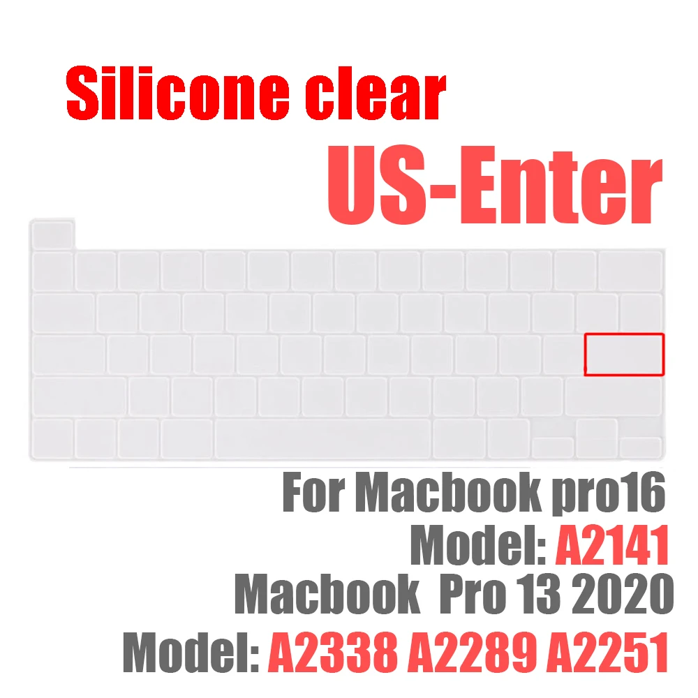 Защитный чехол для клавиатуры ноутбука SDYIGOE Macbook Pro13 M1 2020 A2338/A2289/A2251 pro16 A2141 новинка |