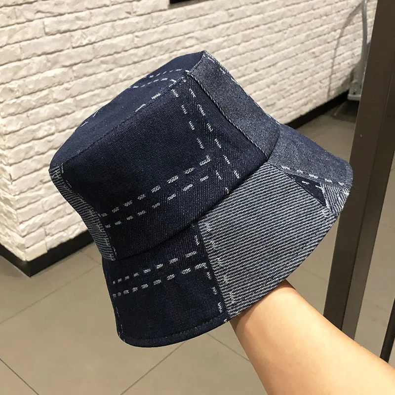 

Japanese Versatile Denim Sunshade Hat