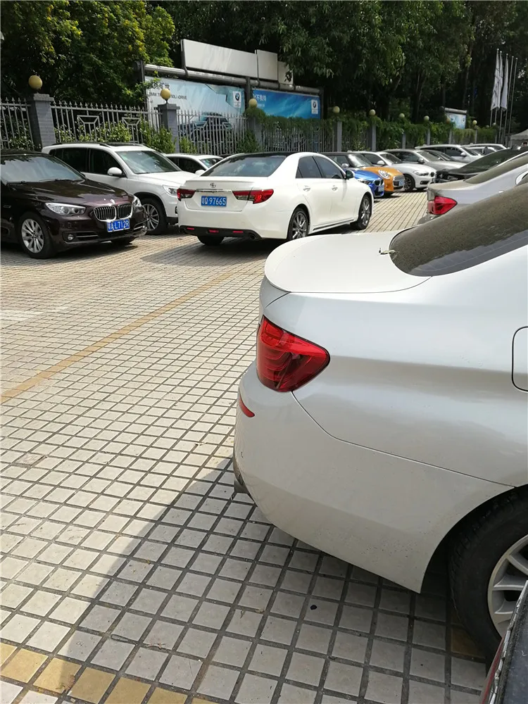 Спойлер для F10 F18 2012 2015 BMW 5 series 520i 320li 525li 528i спойлер из АБС пластика цвет заднего