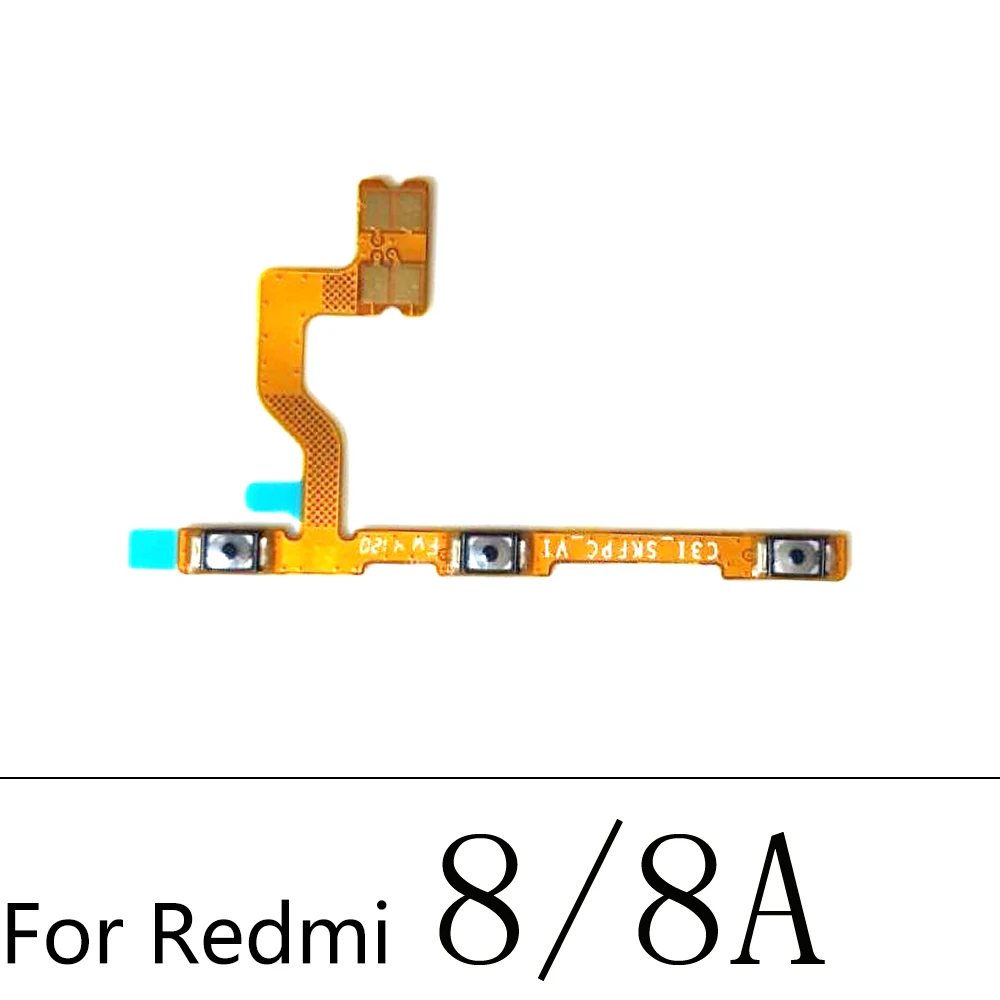 Гибкий шлейф для переключатель вкл/выкл кнопка Xiaomi Mi 5s плюс 6 8 Se A1 Lite 11 Pro/Redmi 3S 5A 7A 8A