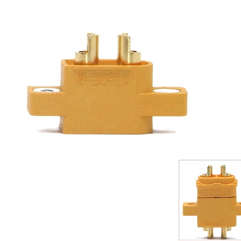 Conector macho 4 23g de AMASS XT60E M montable XT60 для моделей карралеров настольные fijo MultiCopter запасные