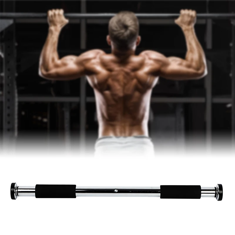 

1PC Horizontal Bar Indoor Door Punch-Free Pull-ups Home Fitness Equipment for Home Workout QW