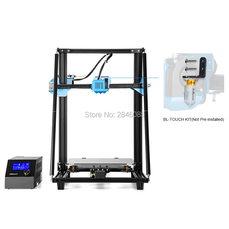 CREALITY 3D Upgrade CR 10 V2 принтер размер 300*300*400 мм бесшумная материнская плата