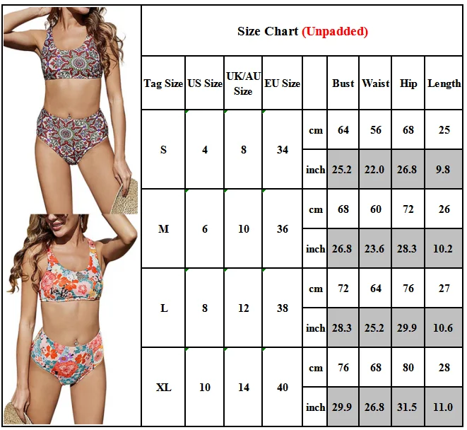 

Womens Beachwear Swimwear High Waist Bathing Suit Bikini Tankini Set Swimsuit
