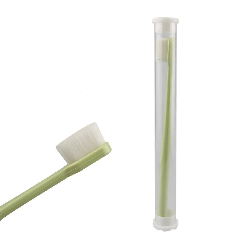 Улучшенная ультратонкая Мягкая зубная щетка из волокна экологически чистая
